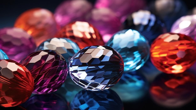 perlas de cristal multicolores perlas de semillas material de artesanía piedras naturales
