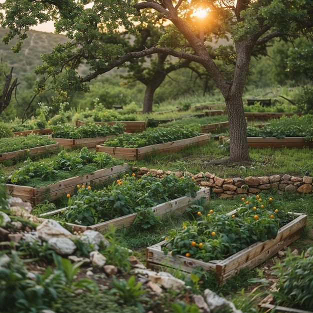 Foto permakulturprinzipien lernen, wie wandpapier