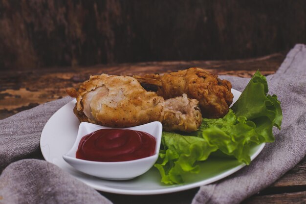 Pernas de frango deliciosas