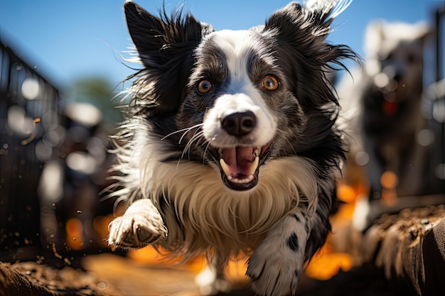 El perro ágil conquista la competencia de los obstáculos IA generativa