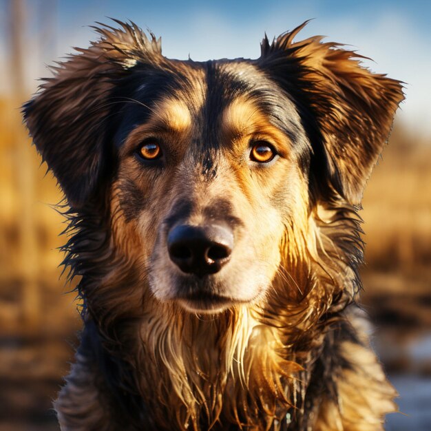 Perro de alta calidad hdr 16k ultra hd