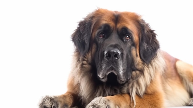 Un perro con una cabeza grande y una nariz grande