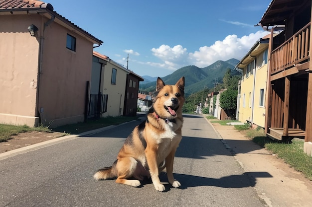 Perro caminando al aire libre jugando lindo mascota perro hombre mejor amigo HD fotografía fondo de pantalla