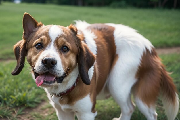 Perro caminando al aire libre jugando lindo mascota perro hombre mejor amigo HD fotografía fondo de pantalla