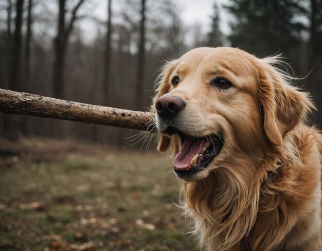 un perro con un collar que dice feliz en él