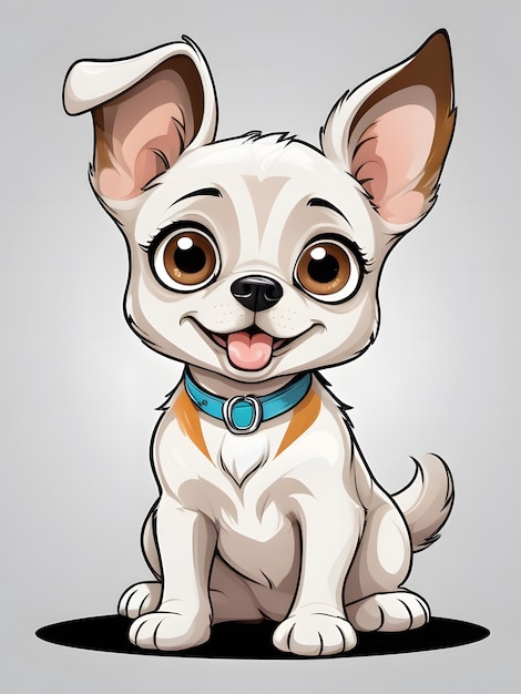 un perro de dibujos animados