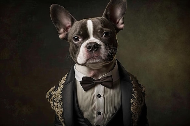 perro elegante