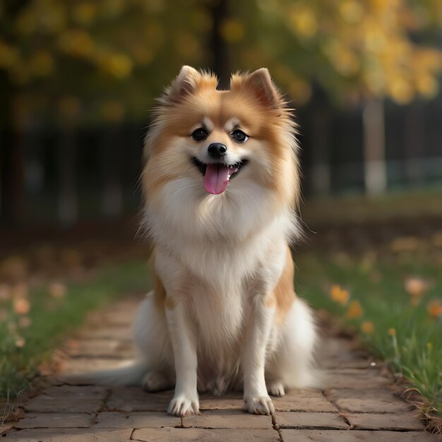 Foto perro generado por ia