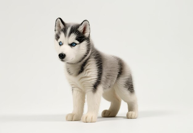 Perro husky aislado