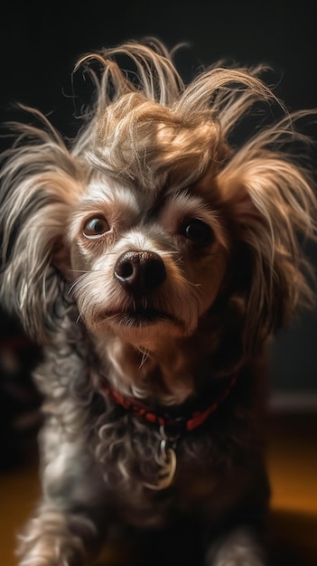 Perro loco generado por la IA