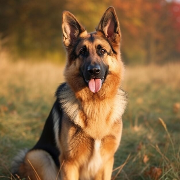 Perro pastor alemán