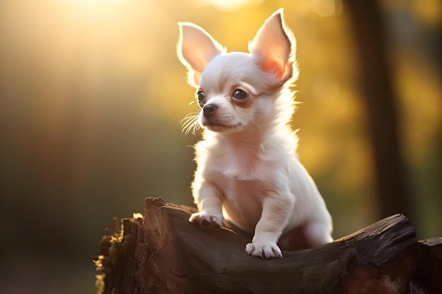 Perro de pelaje corto blanco