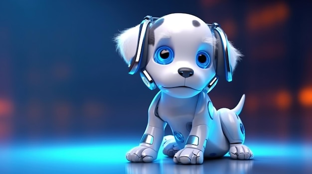 El perro robot.