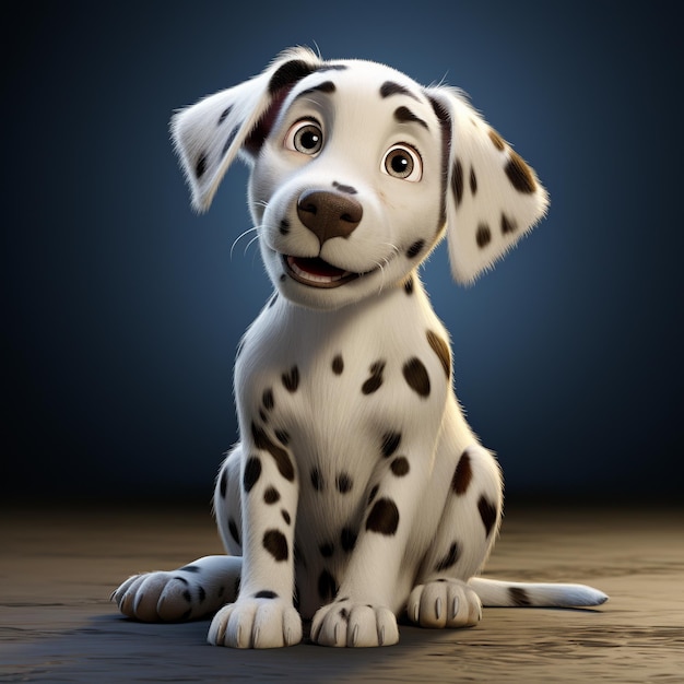 un perroPixar Styledisney animación