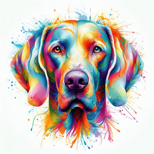 Los perros del espectro: una perspectiva colorida