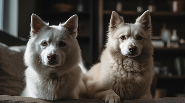 Perros y gatos que viven en apartamentos.