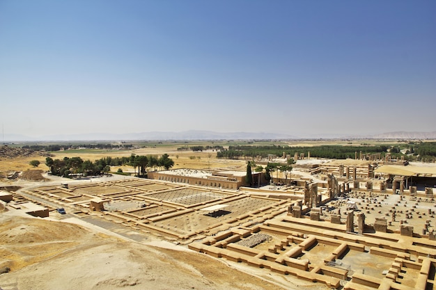 Persépolis es la capital del antiguo imperio en Irán