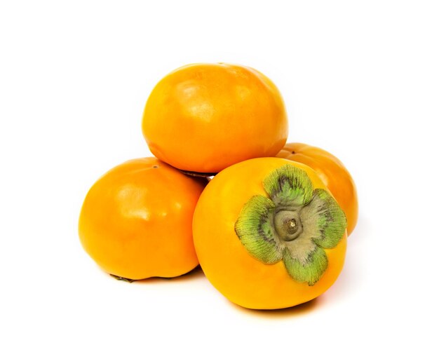 Persimmon isolado em fundo branco