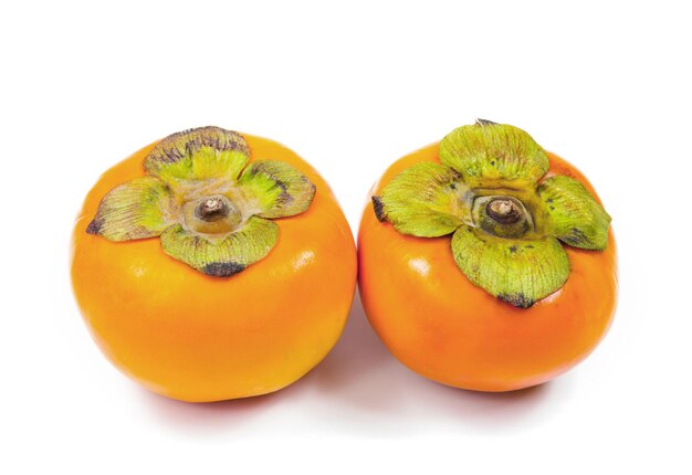 Persimmon isolado em fundo branco