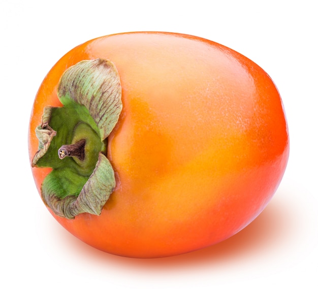 Persimmon isoliert