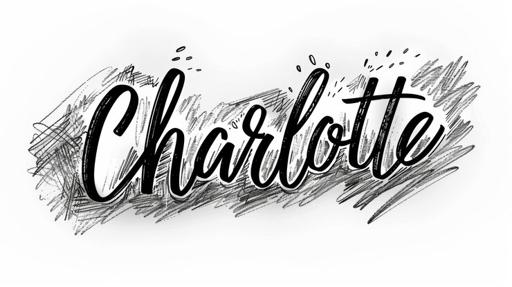 Foto persönliche postkarte perfekt für dekorationen, die in charcoal sketch erstellt wurden