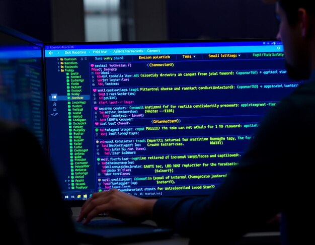 Una persona que administra la configuración de DNS y los registros de dominio