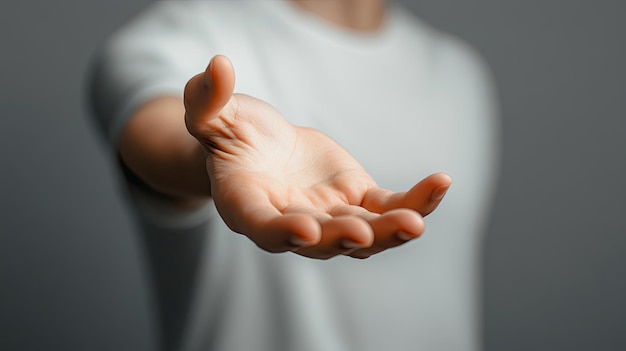 Una persona que experimenta entumecimiento y hormigueo en la mano sus dedos enroscados y su expresión preocupada que representa los síntomas del síndrome del túnel carpiano
