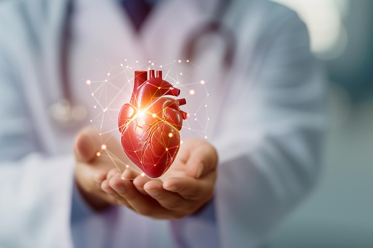 Foto una persona que tiene un corazón