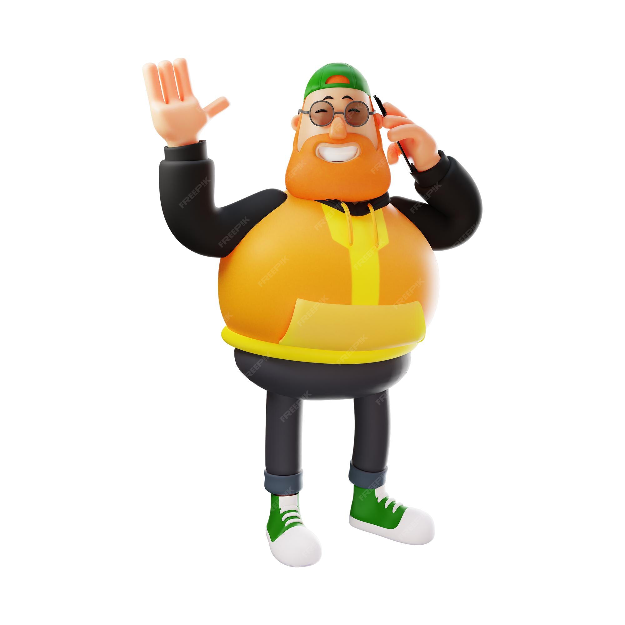 3d masculino personagem dar Está bem placa 24785744 PNG