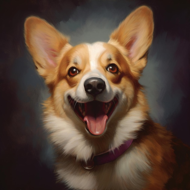 Personagem de corgi