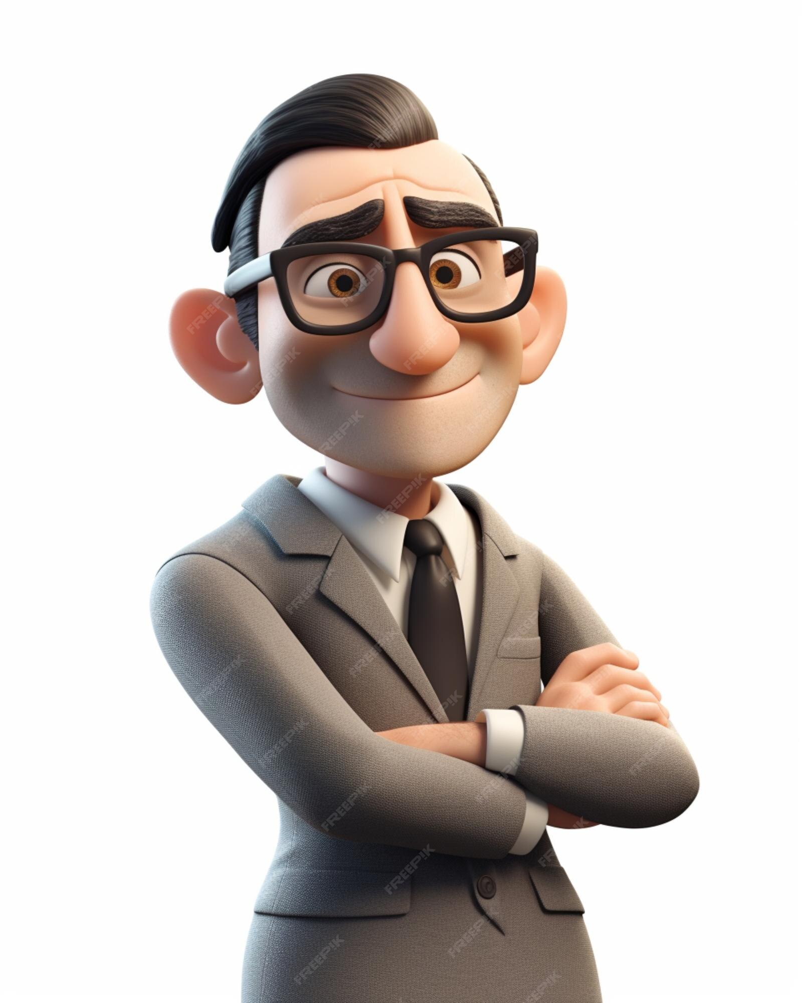 personagem de empresário 3D 8845698 PNG