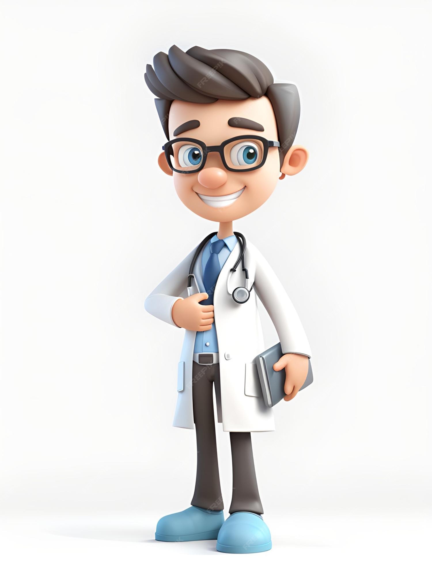 Decoração De Personagem De Desenho Animado De Médico PNG Imagens Gratuitas  Para Download - Lovepik