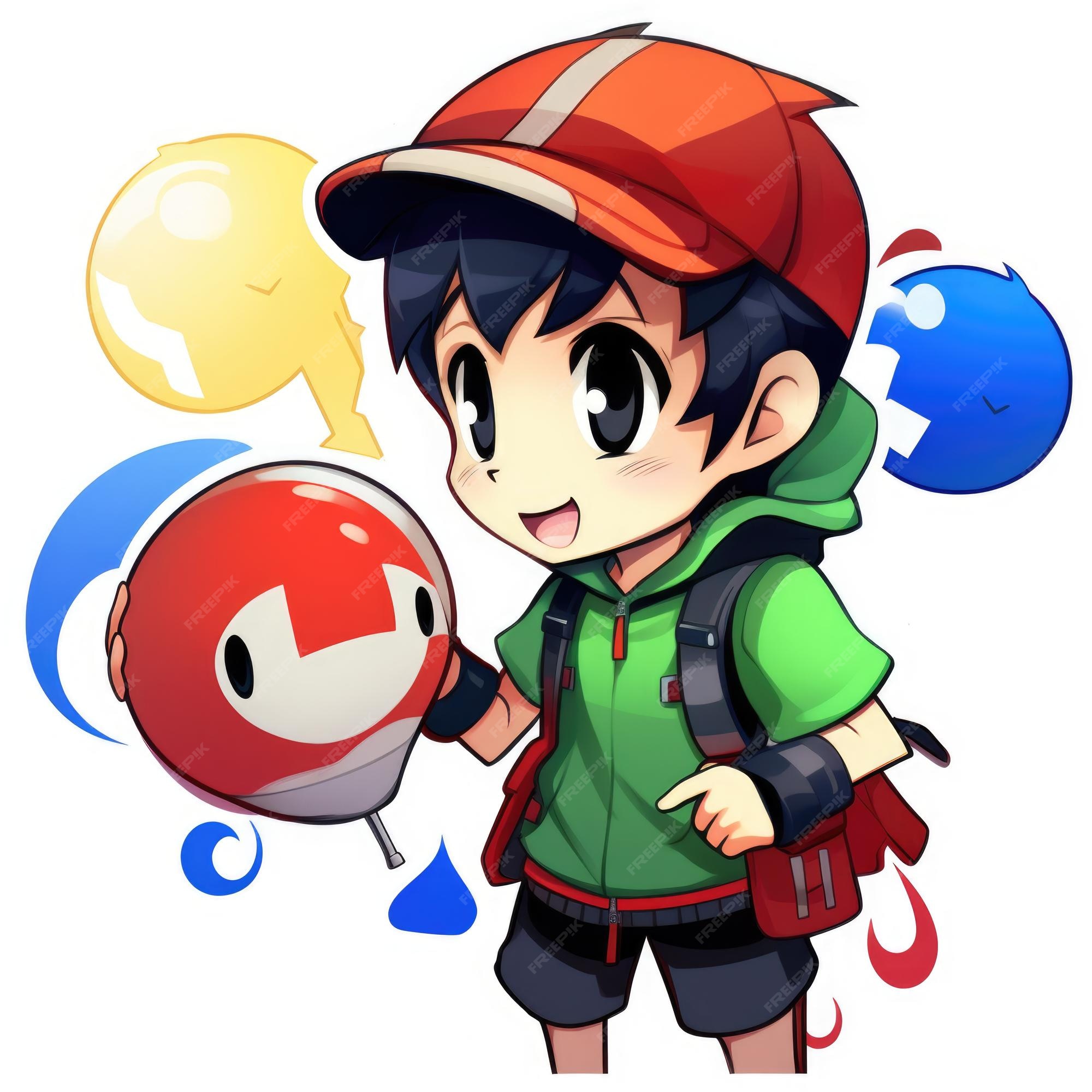 Como desenhar o ASH KETCHUM (POKEMÓN) passo a passo, fácil e