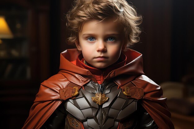 personagem de fantasia cavaleiro retrato cavaleiro pessoa jovem vingador menino desenho de personagem menino super-herói