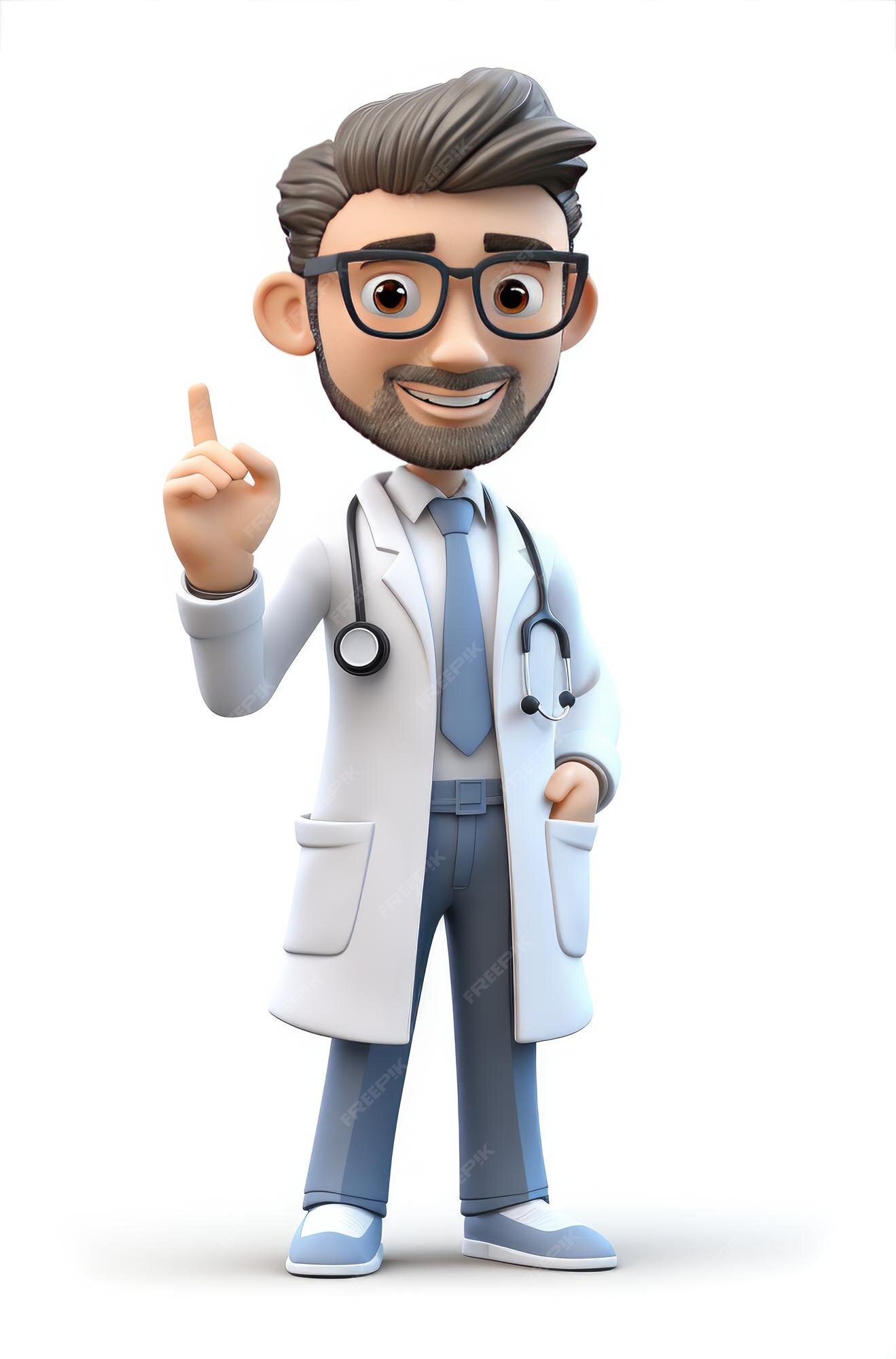 Decoração De Personagem De Desenho Animado De Médico PNG Imagens Gratuitas  Para Download - Lovepik