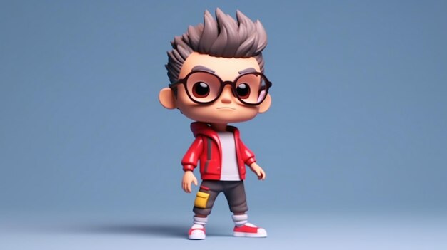 Personagem de menino 3D