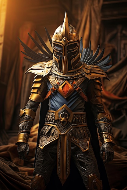 Personagem do jogo guerreiro egípcio