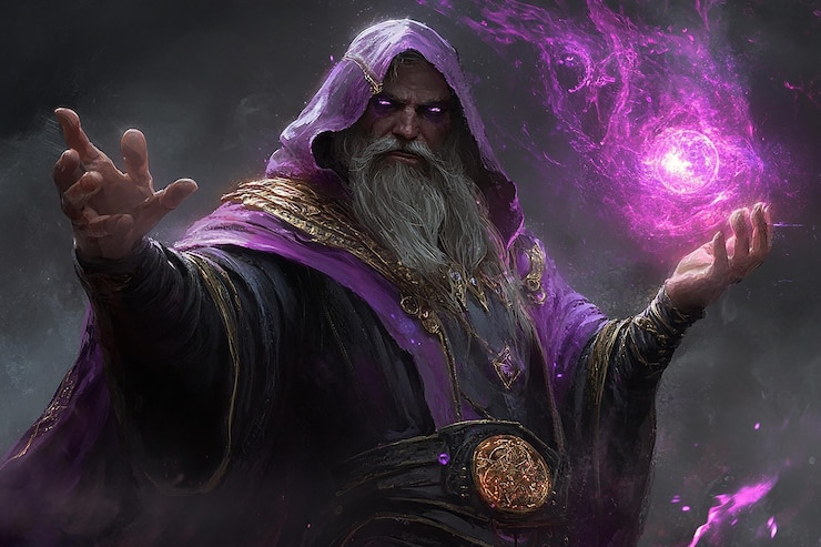 Foto personagem mágico de fantasia