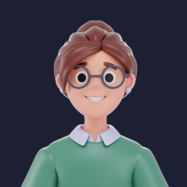 El personaje de Avatar 3D