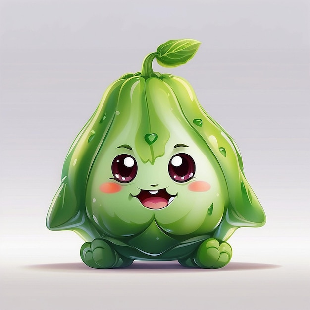 El personaje de Chayote en 3D