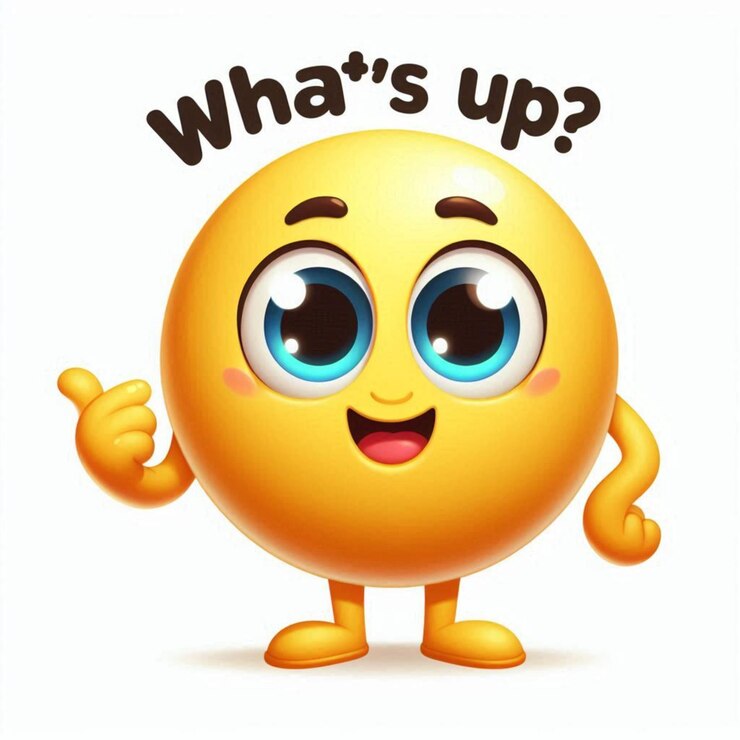 Foto el personaje de dibujos animados emoji amarillo