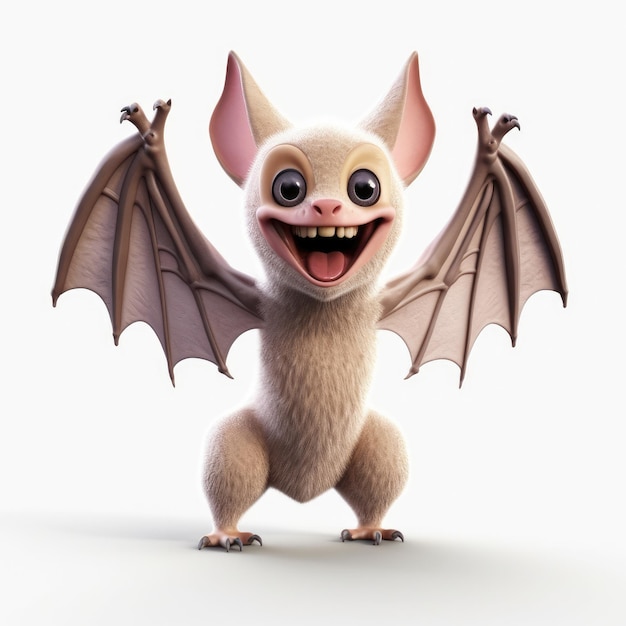 Personaje de dibujos animados de murciélago