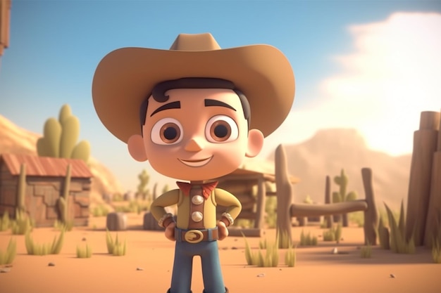 Un personaje de dibujos animados de la película Toy Story.