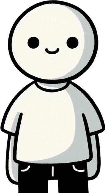 un personaje de dibujos animados con un pingüino en el frente
