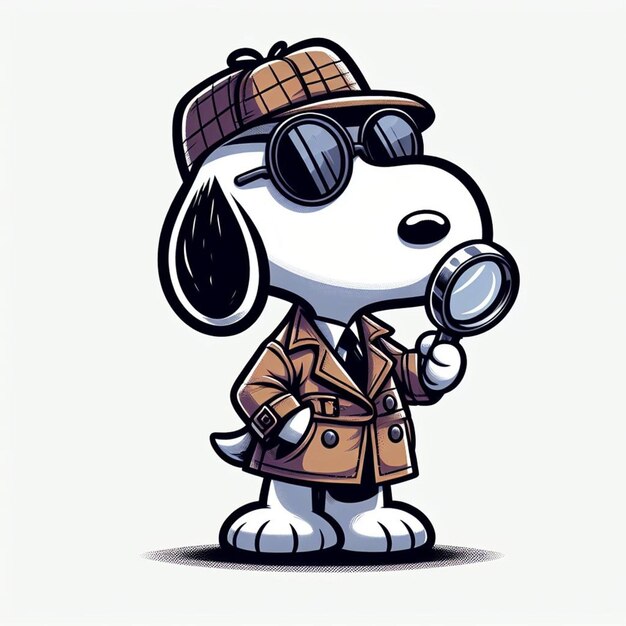 Foto personaje de dibujos animados snoopy