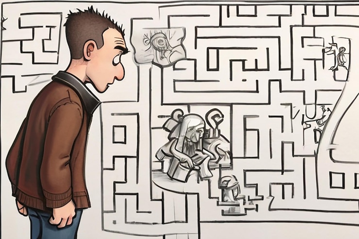 Foto personaje de dibujos animados con un título desconcertante