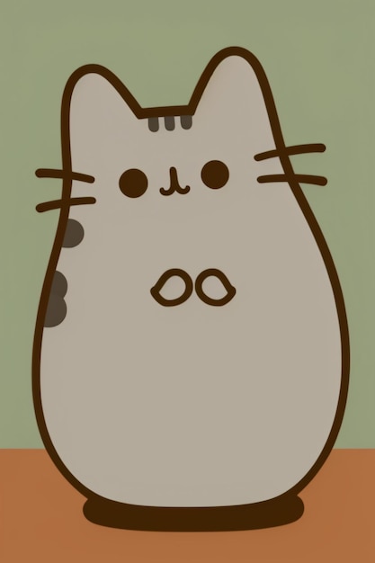 El personaje de dibujos animados Totoro Stick Figure Icon Cute Kawaii Style Wallpaper Fondo