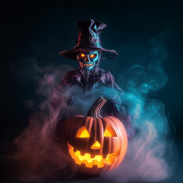 Personaje de disfraz de fantasma de Halloween