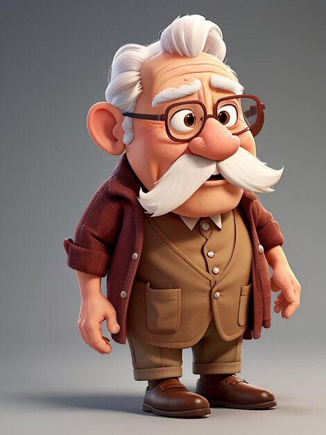 Foto personaje de doctor en 3d