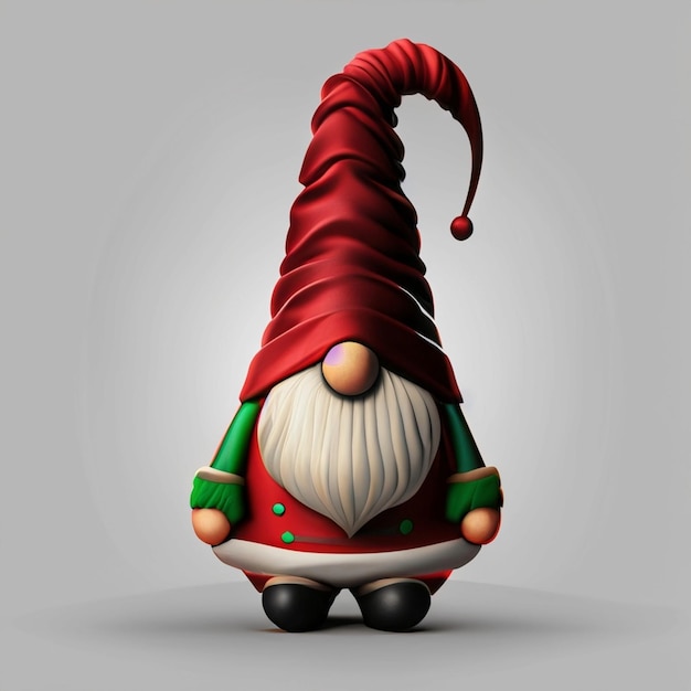 Foto personaje de los gnomos de navidad